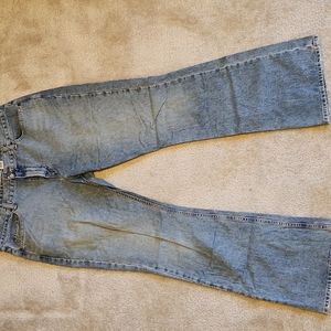 Old Navy size 14 low rise boot cut jeans